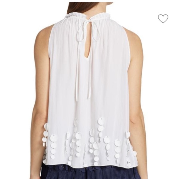 Ramy Brook Tai Appliqué Halter Top - Picture 3 of 11